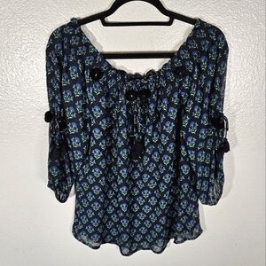 Figue Silk Blouse Size M